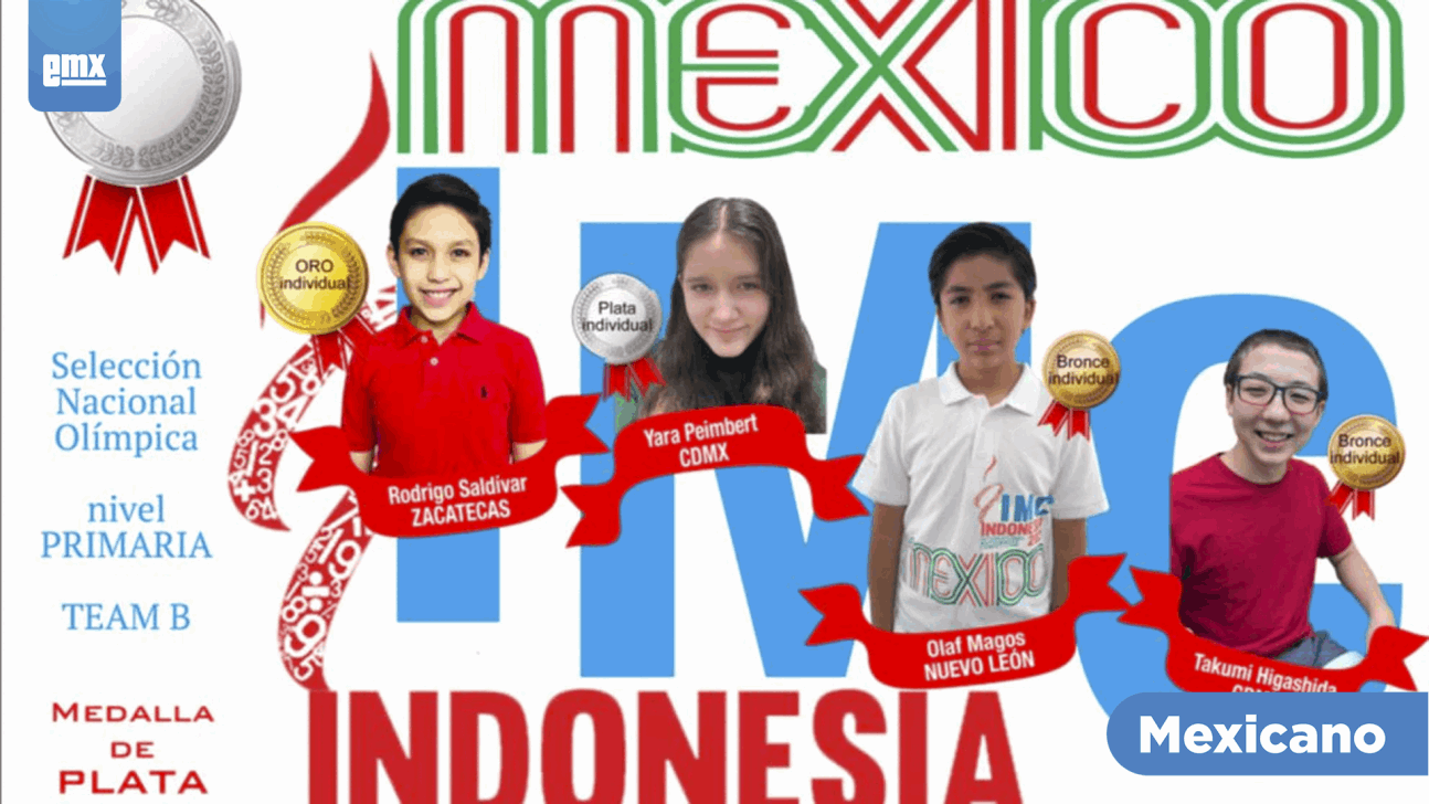 EMX-Mexicano de 11 años gana medalla de oro en la Competencia Internacional de Matemáticas