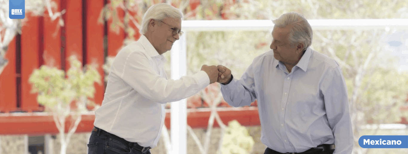 EMX-Jaime Bonilla ayudó mucho a la 4T en BC: López Obrador