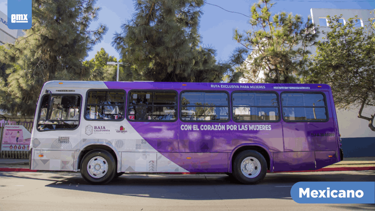 EMX-Arranca ruta de transporte violeta, en Tijuana