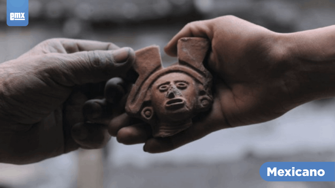 EMX-Arqueólogos descubren altar mexica del año 1,600 en Plaza Garibaldi