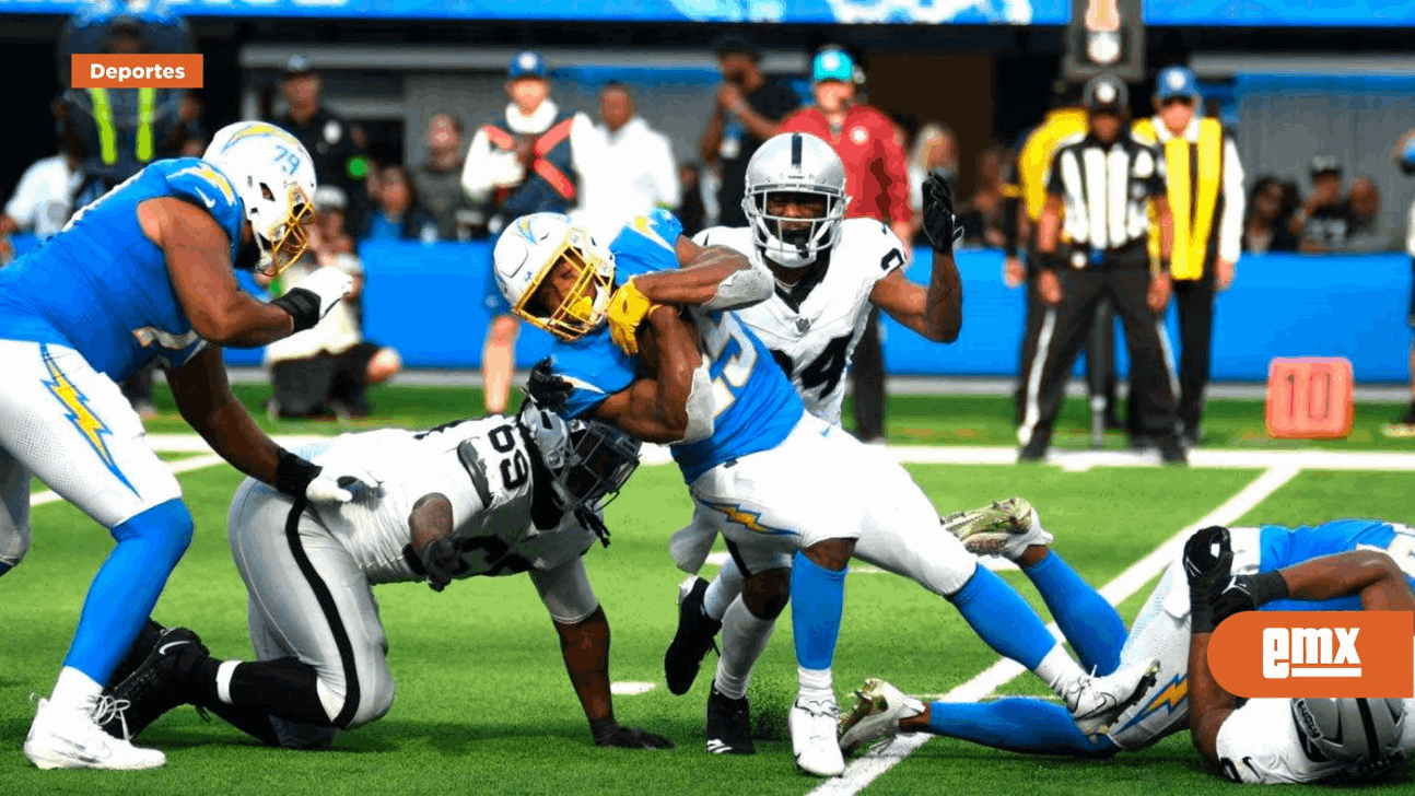 Chargers @ Raiders en Partido de Domingo por la Noche