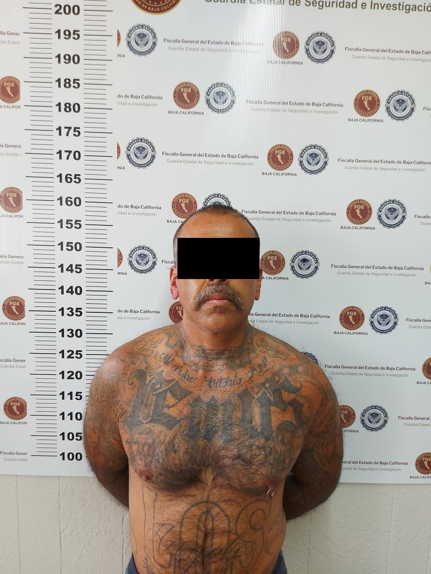 EMX-Detienen a miembro de los “Chicano Gang” en Ensenada