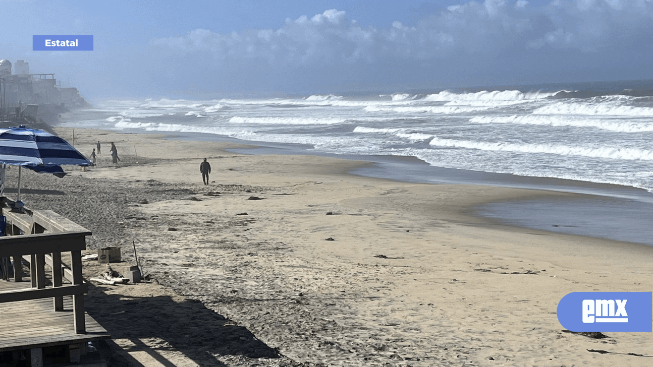EMX-Así luce la playa de Tijuana en el primer día de vacaciones