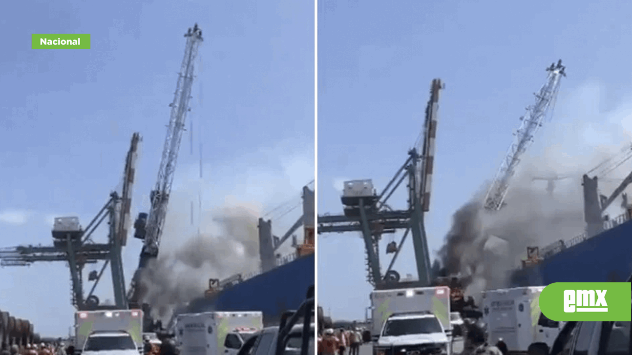 EMX-Grúa-sufre-incendio-y-cae-sobre-barco-en-Altamira