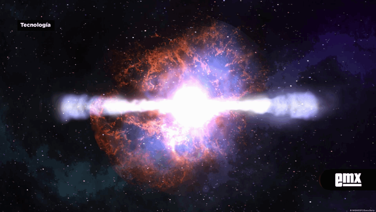 EMX-Explosión masiva de una estrella en el espacio será visible desde la Tierra