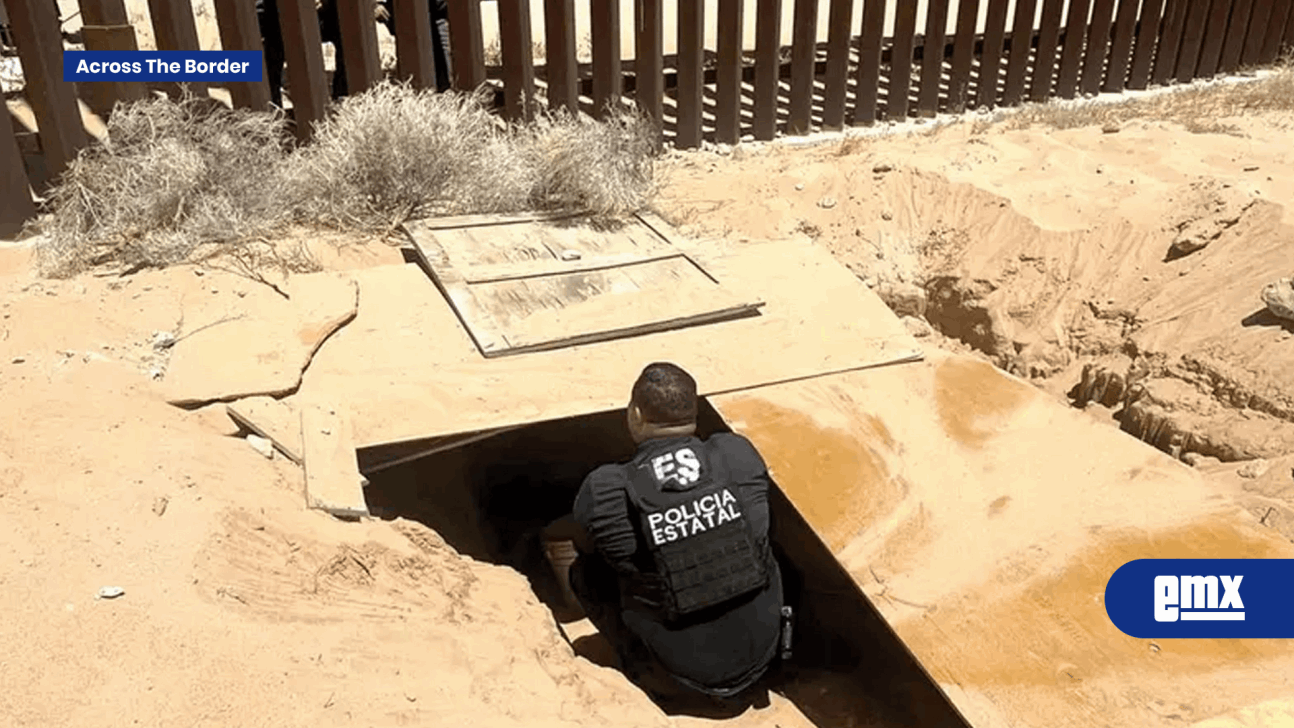 EMX-Localizan narcotúnel fronterizo en Sonora