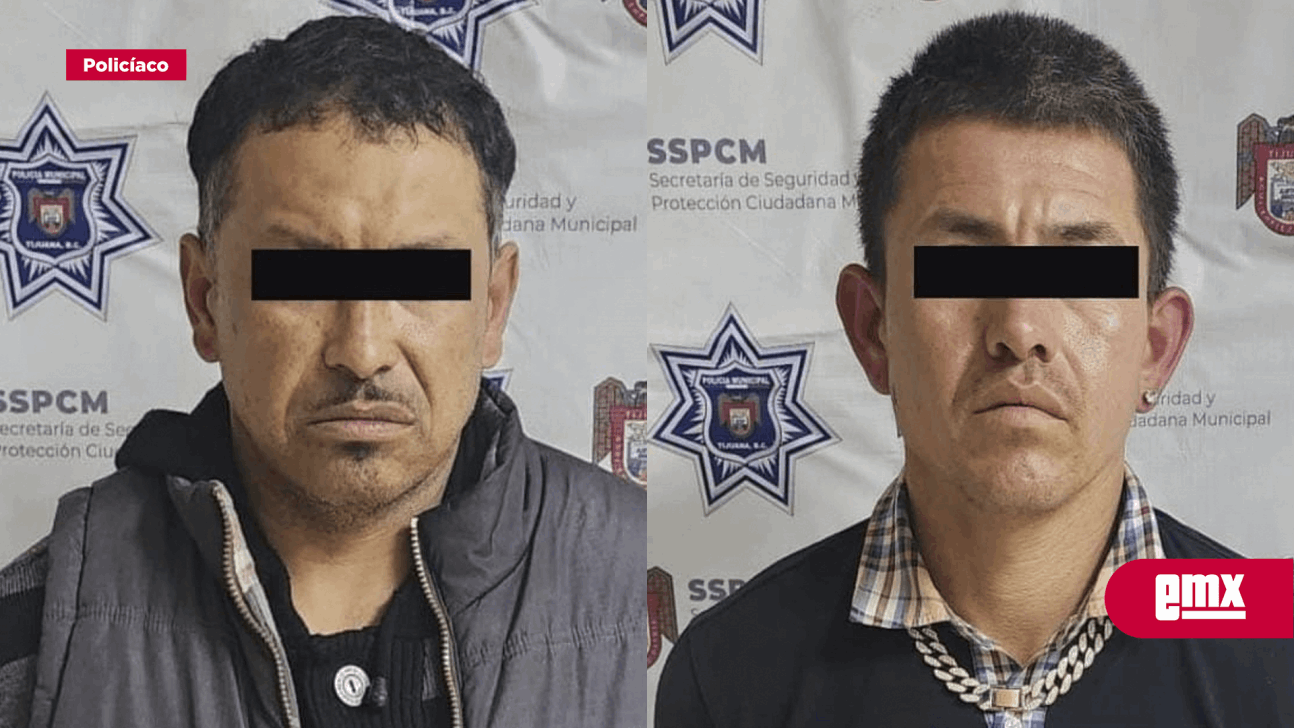 EMX-Policías capturaron a dos presuntos asesinos