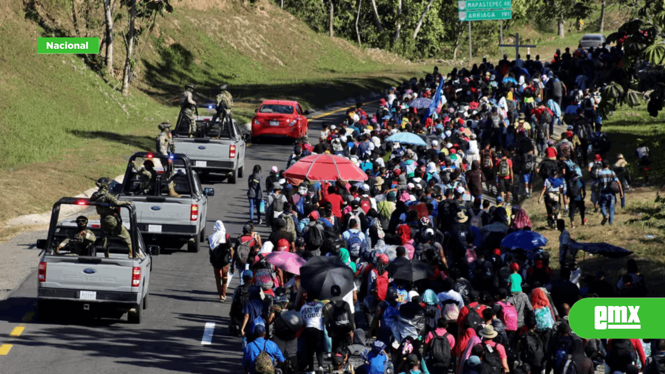 EMX-“Caravana-de-los-niños”-llega-al-Istmo-de-Tehuatepec-con-alrededor-de-800-migrantes