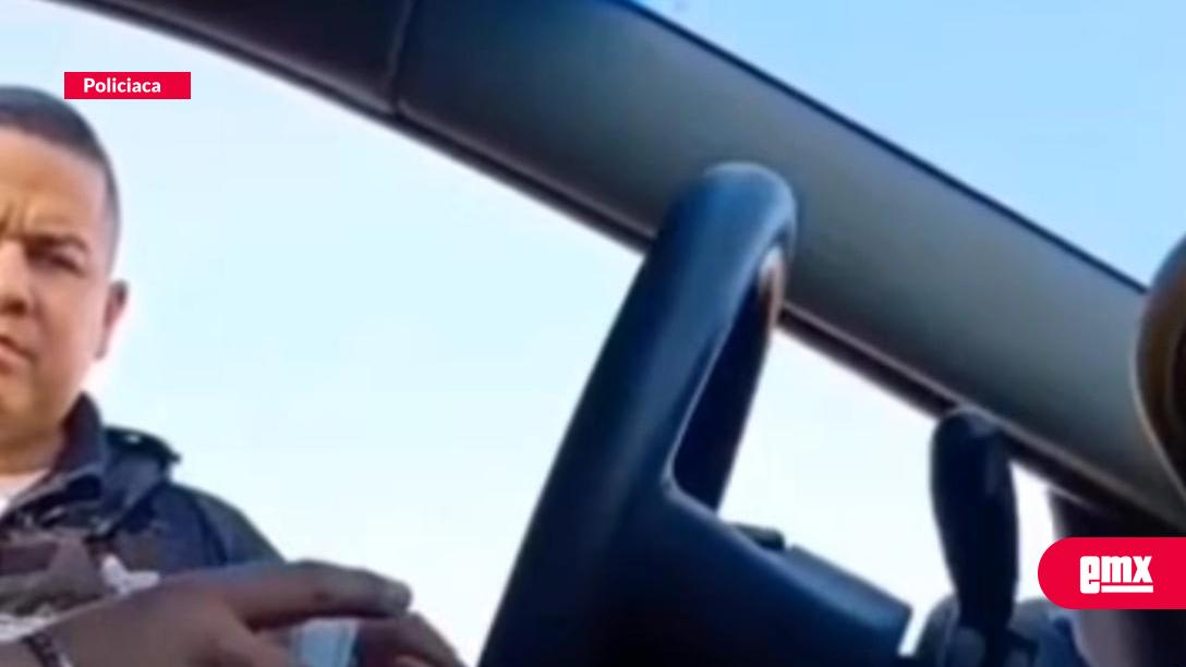 EMX-Suspenden-a-policía-de-Mexicali-por-recibir-"mordida"-en-Mexicali