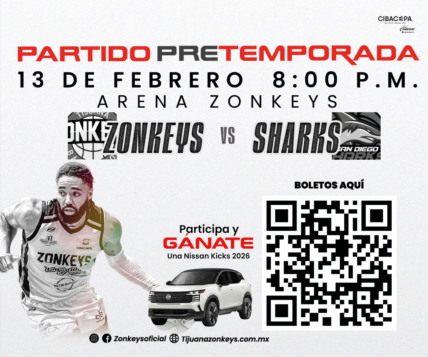 Zonkeys Pretemporada 2026
