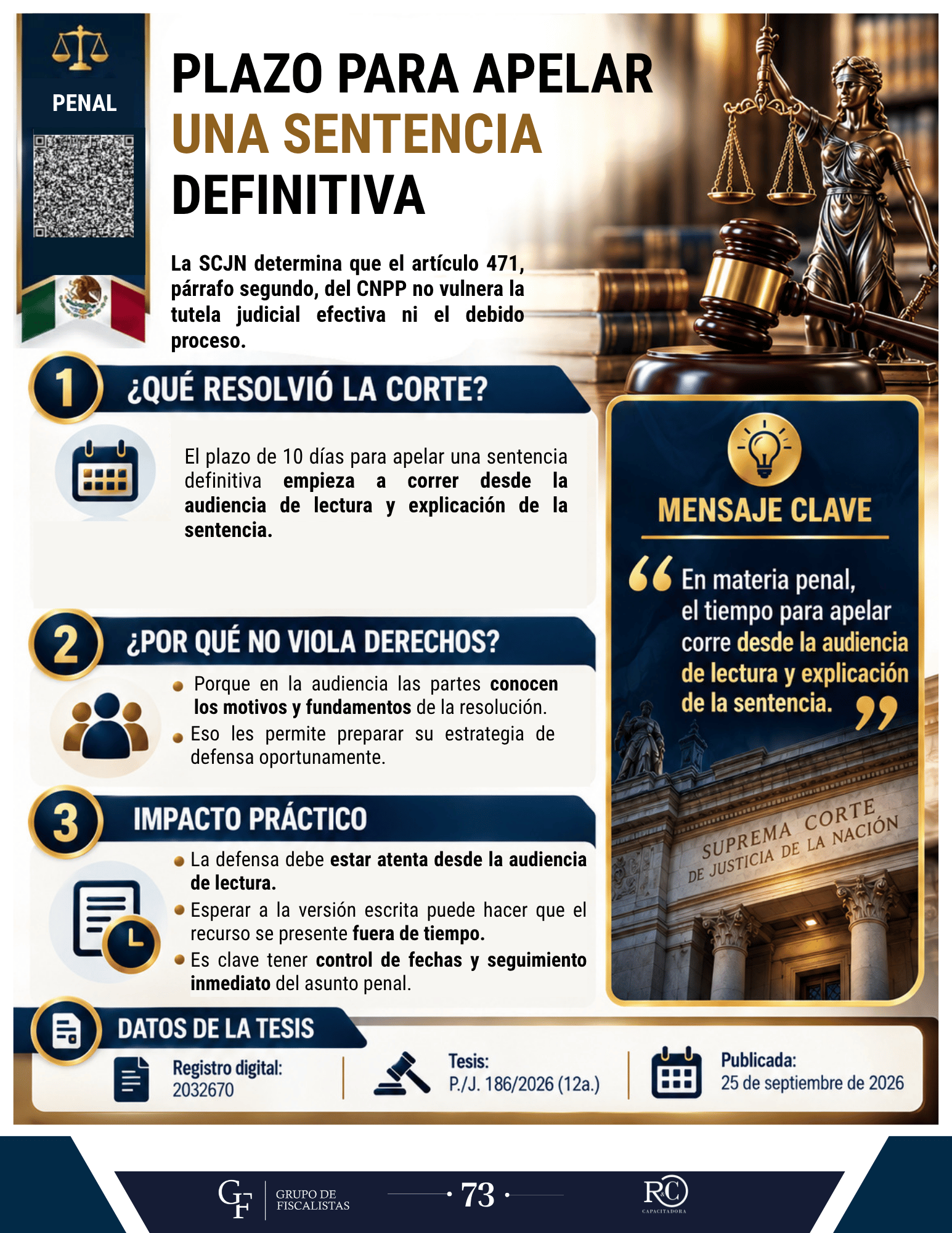 First slide