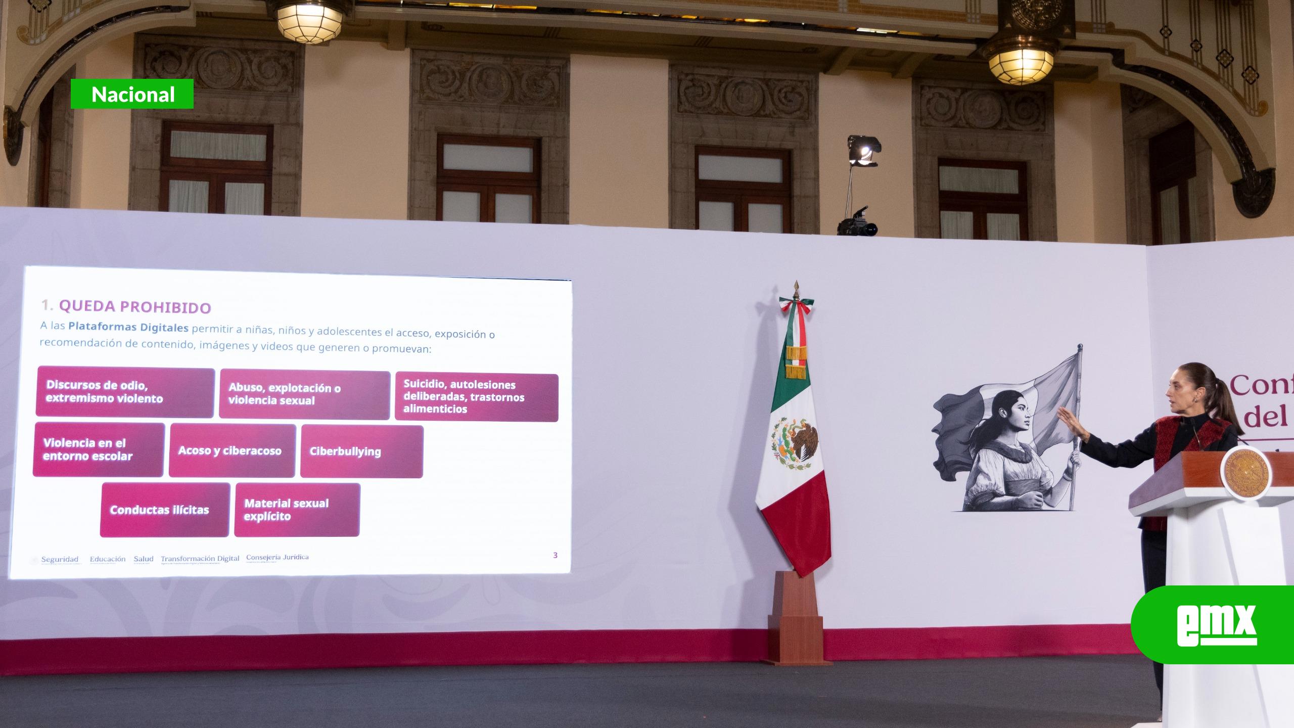 EMX-Sheinbaum-presenta-decreto-para-obligar-a-plataformas-digitales-a-proteger-a-niñas,-niños-y-adolescentes