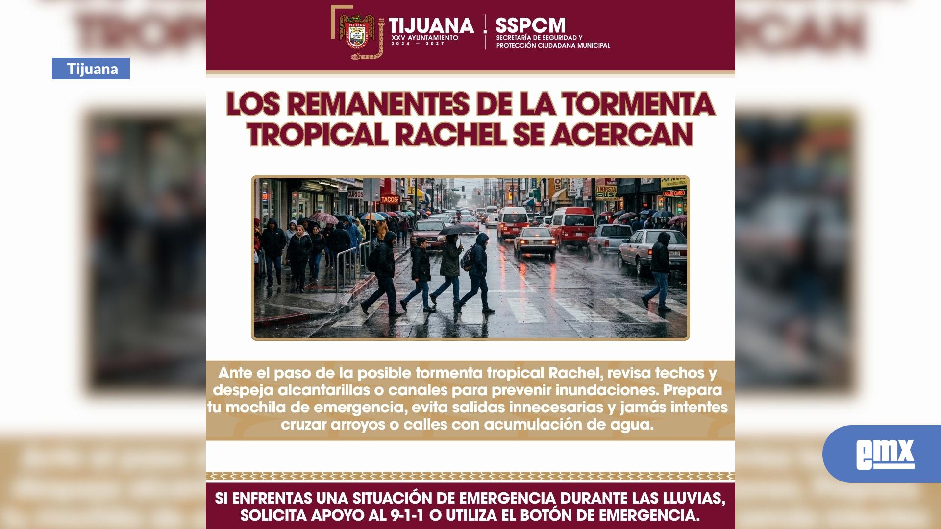 EMX-Alertan-por-inundaciones-y-caída-de-postes-ante-llegada-de-Rachel-a-Tijuana