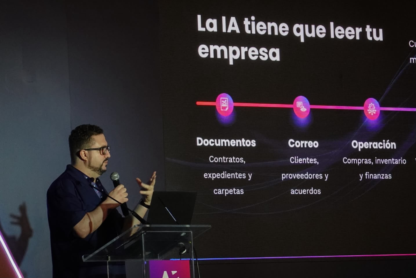 First slide