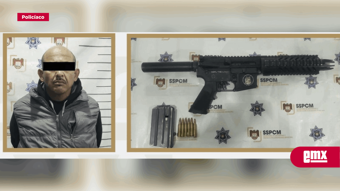EMX-Detienen-a-hombre-tras-cargar-un-fusil-de-asalto-en-zona-residencial
