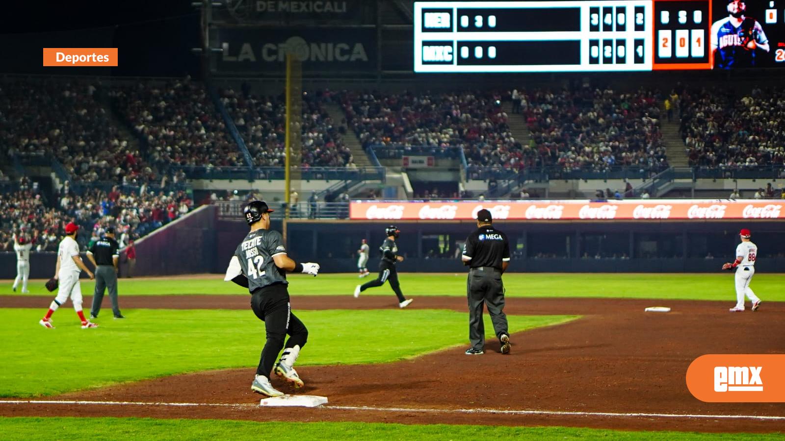 EMX-Inauguran-temporada-de-béisbol-en-Mexicali;-Águilas-cae-3-0-ante-Hermosillo