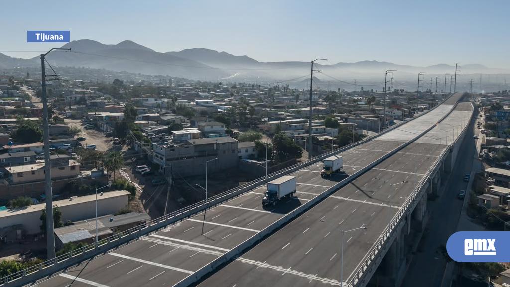 EMX-Abre primera fase de Otay II para camiones vacíos; buscan liberar el paso de mil 500 unidades pesadas diarias