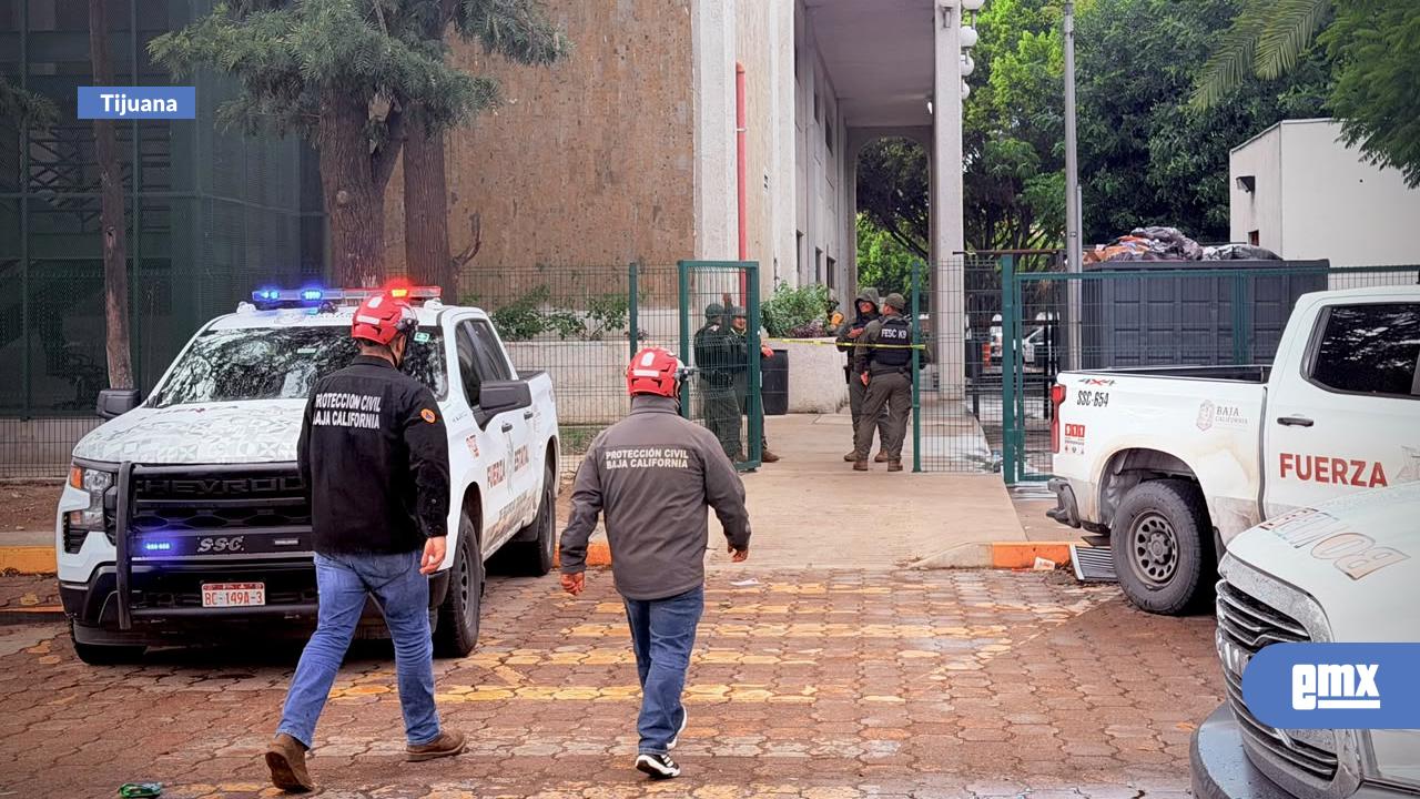 EMX-Implementan-operativo-de-seguridad-en-el-CUES-de-la-UABC