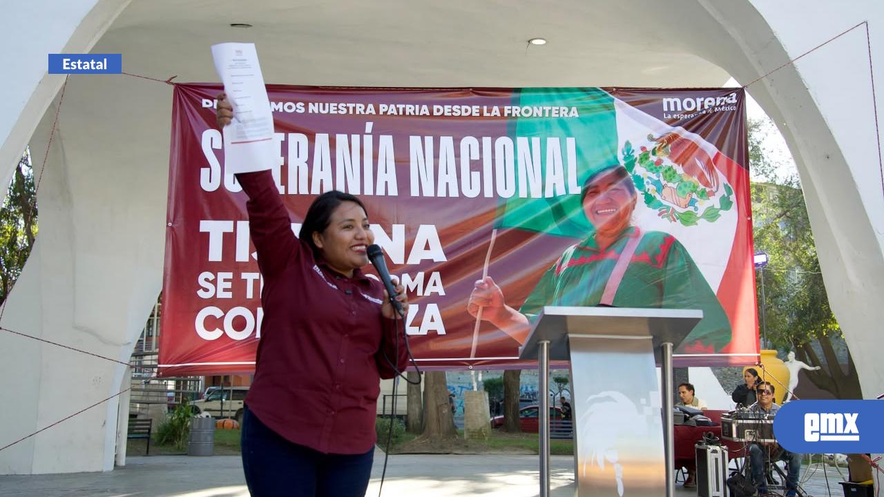 EMX-Buscará Evelyn Sánchez coordinación municipal de Morena