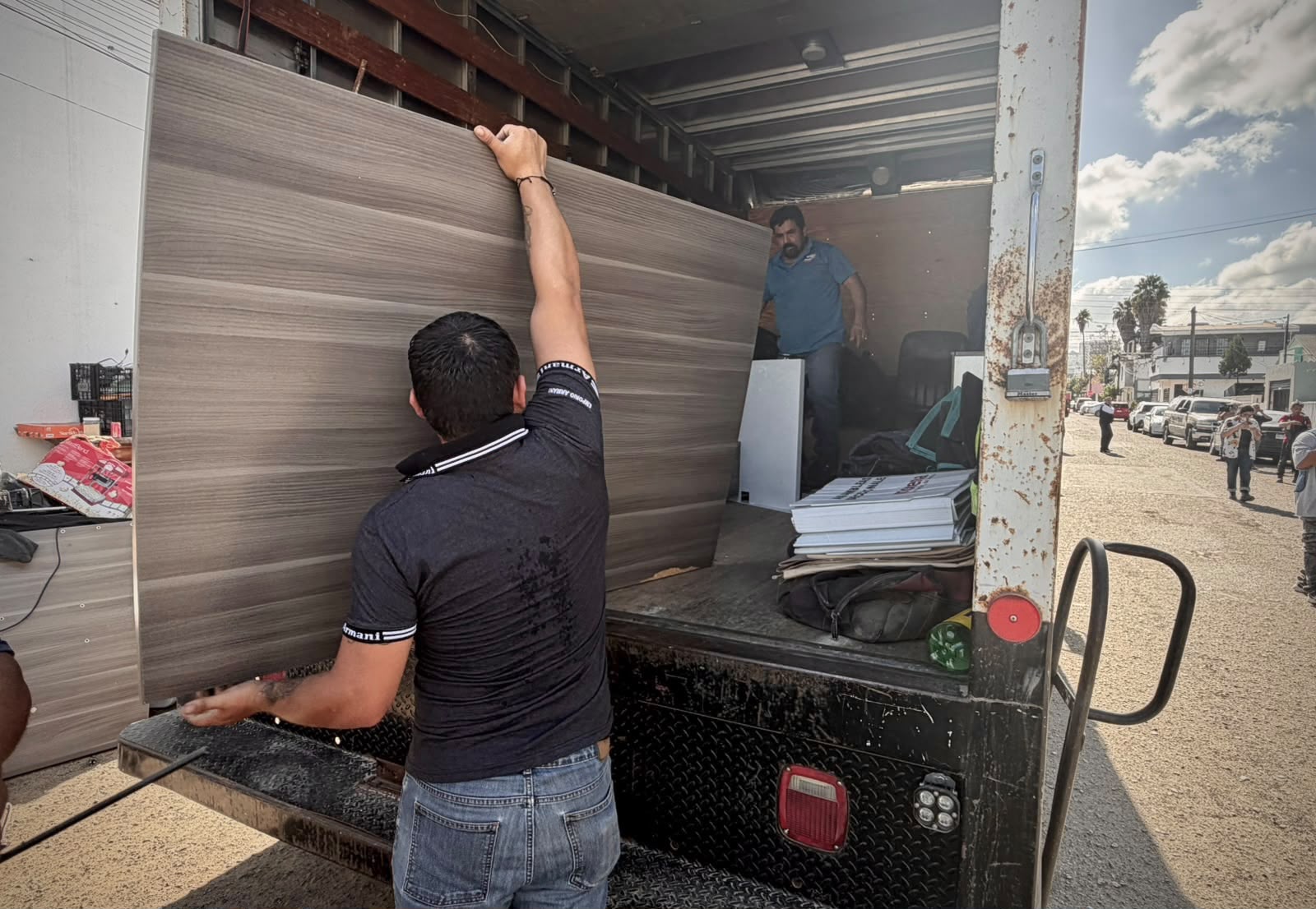 First slide