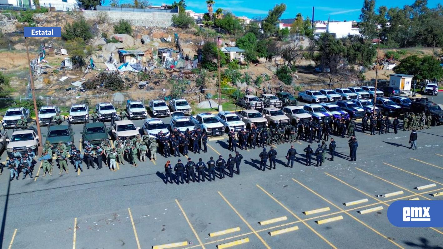 EMX-Encabeza Estado operativo de seguridad con 266 elementos y 87 unidades en Tecate