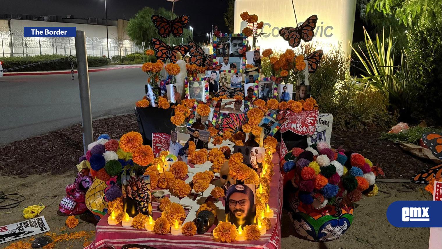EMX-Instalan-altar-de-muertos-en-centro-de-detención-de-migrantes-en-San-Diego