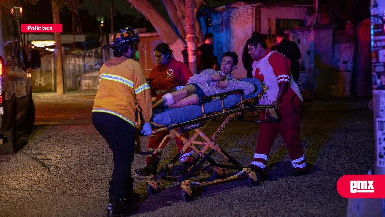 EMX-Balean a hombre en la colonia Herrera; lo hieren en una pierna