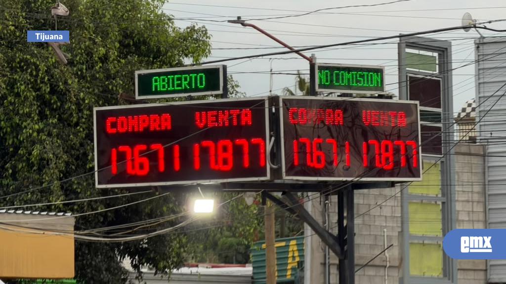 EMX-Cotización del dólar para este jueves 29 de octubre