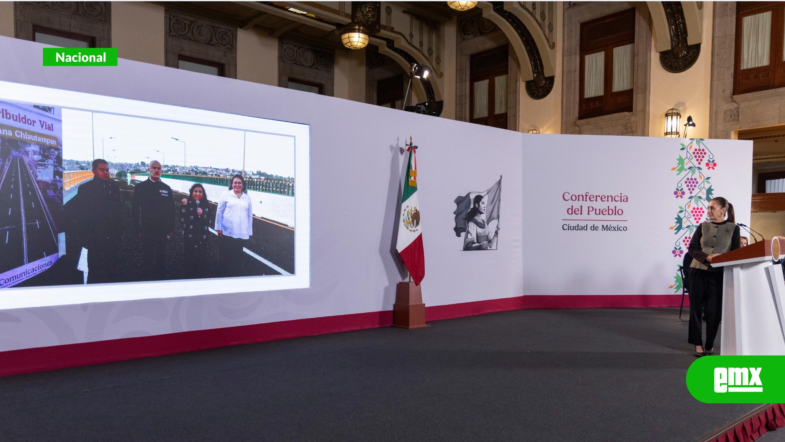 EMX-Inauguran distribuidor vial en Santa Ana Chiautempan, Tlaxcala 