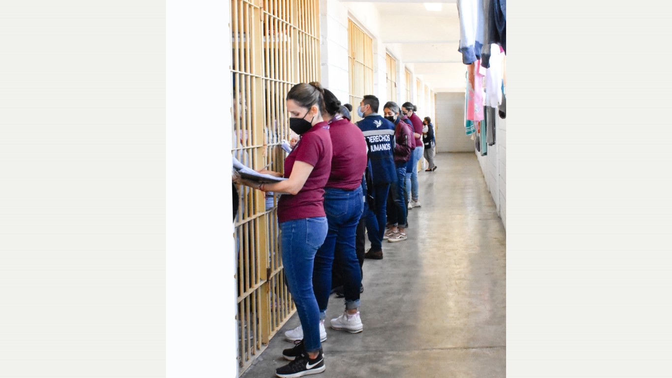EMX-El IMMUJER y la CEDHBC realizan visita al CERESO de Tijuana