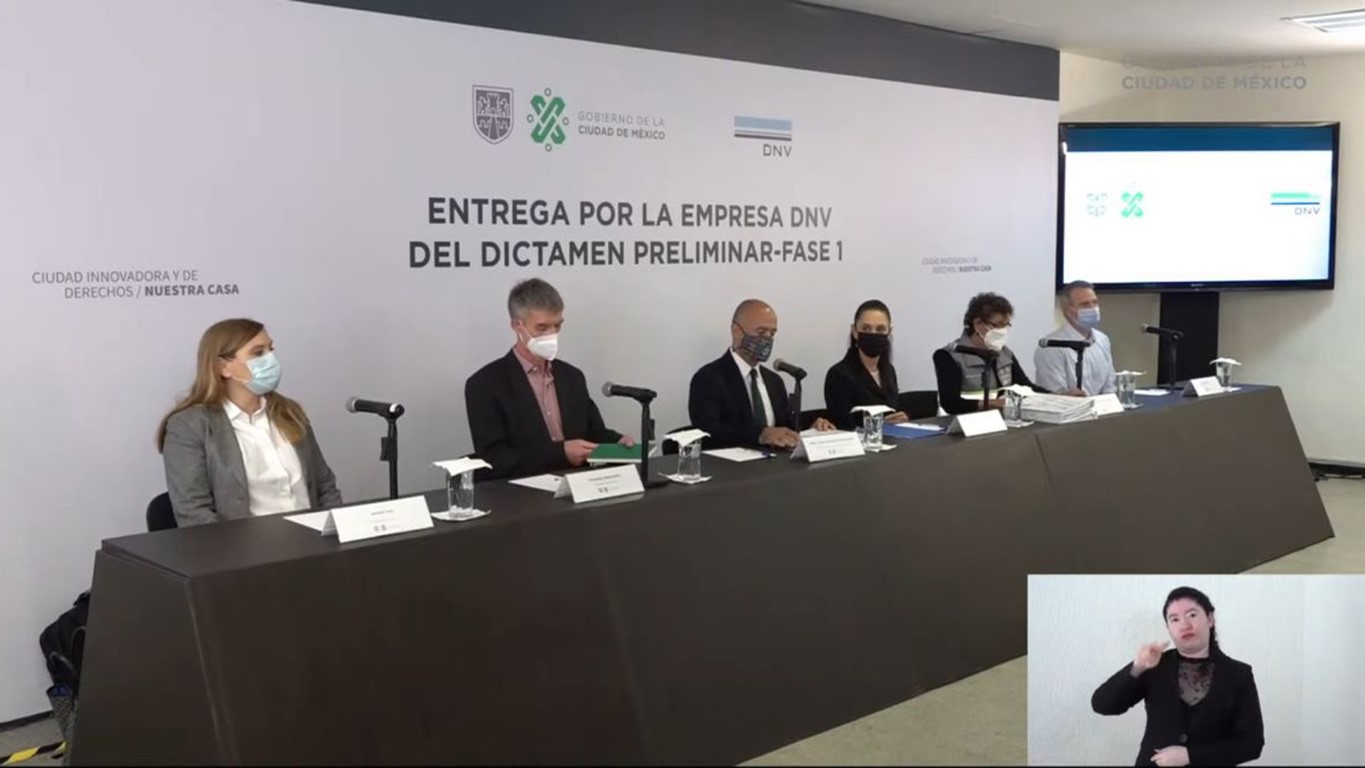 EMX-Presentan peritaje preliminar sobre Línea 12 del metro