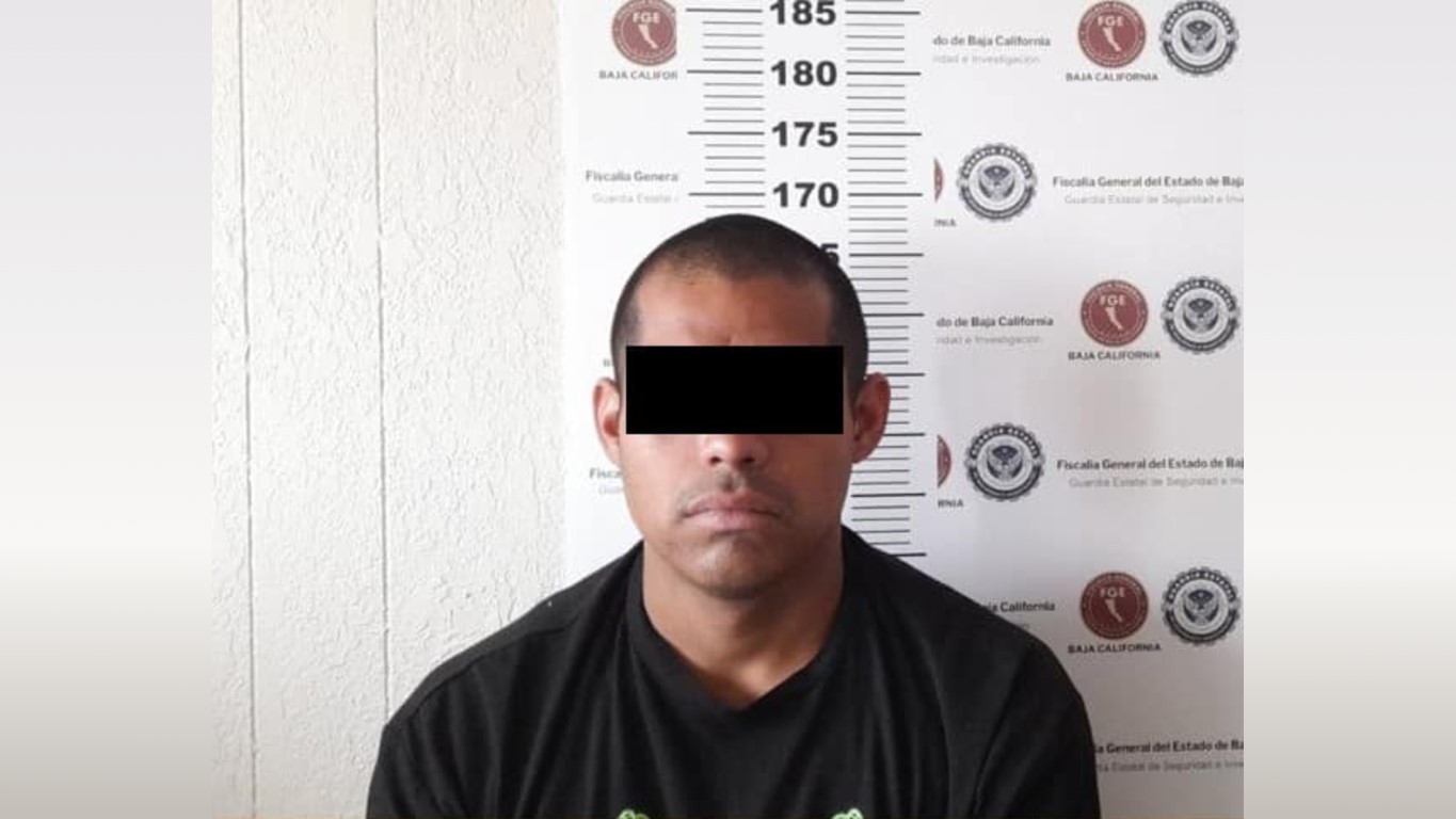 EMX-Detiene FGE a sujeto por robo a mano armada en Ensenada