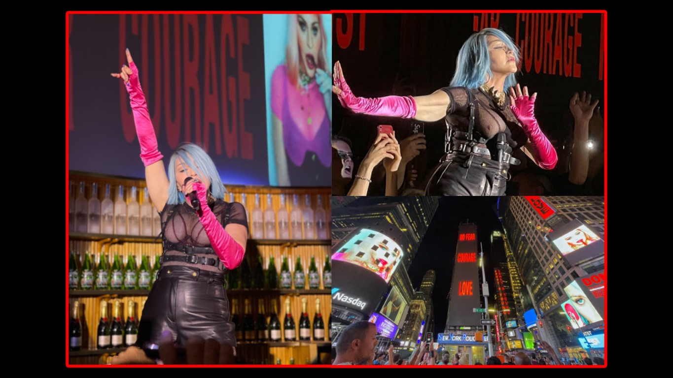 EMX-Reaparece Madonna para celebrar a la comunidad LGBT