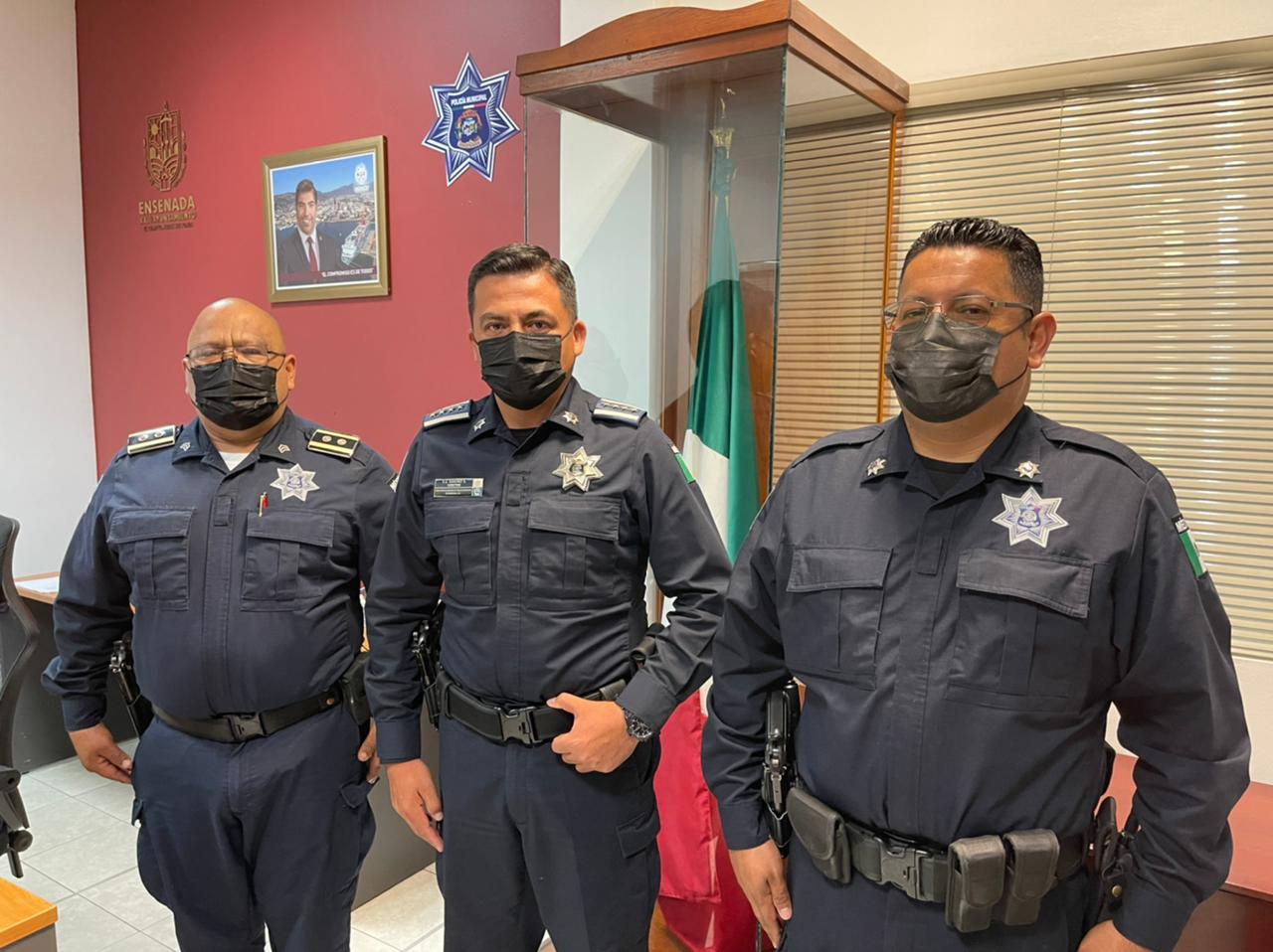 EMX-Rotan mandos en Policía de Ensenada 