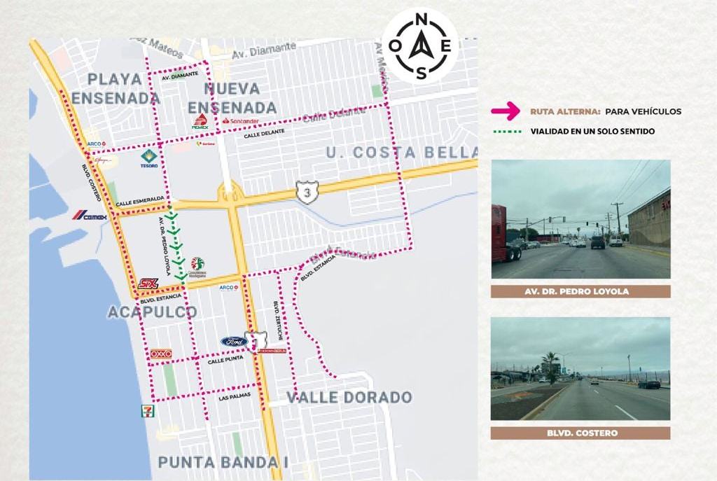 EMX-Exhortan a precauciones por modernización del puente “El Gallo”