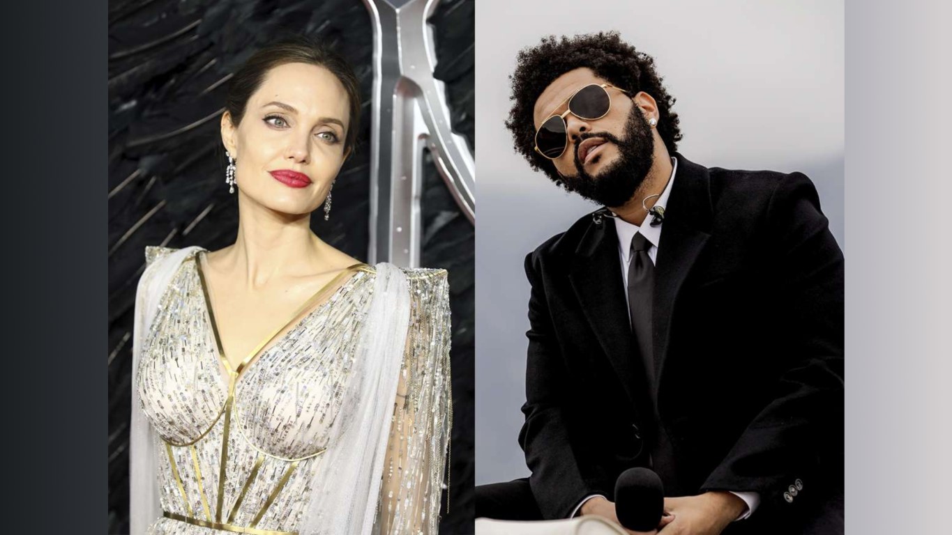 EMX-Angelina Jolie y The Weeknd cenaron juntos y crecen los rumores de un romance