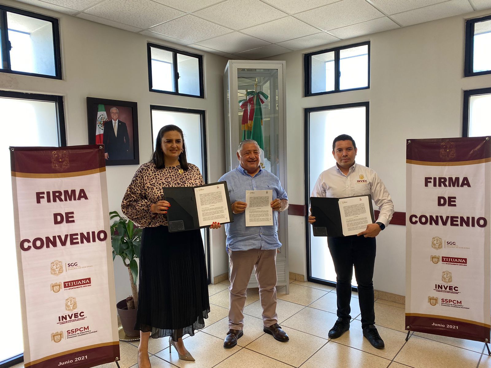 EMX-Firma convenio Secretaría General de Gobierno y Ayuntamiento de Tijuana