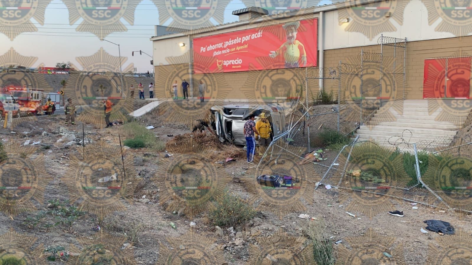 EMX-Accidente vehicular en Rosarito deja dos muertos.