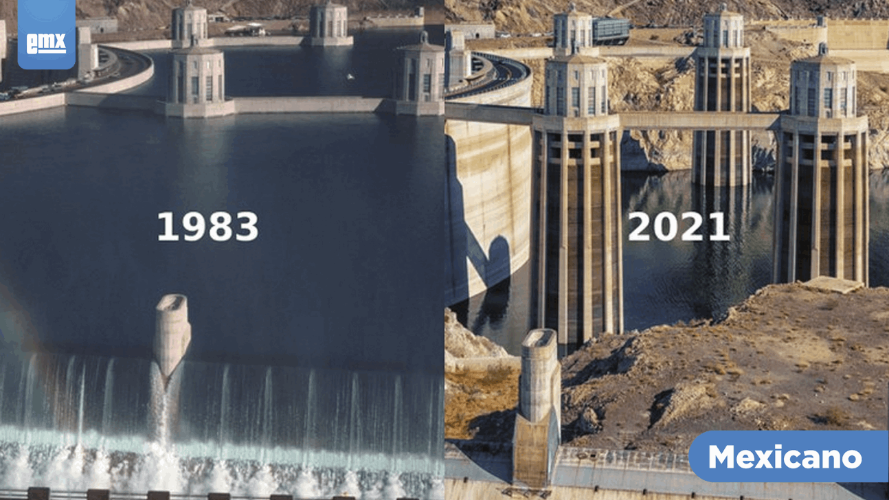 EMX-Alertan histórica escasez de agua del Río Colorado en la frontera México-EU