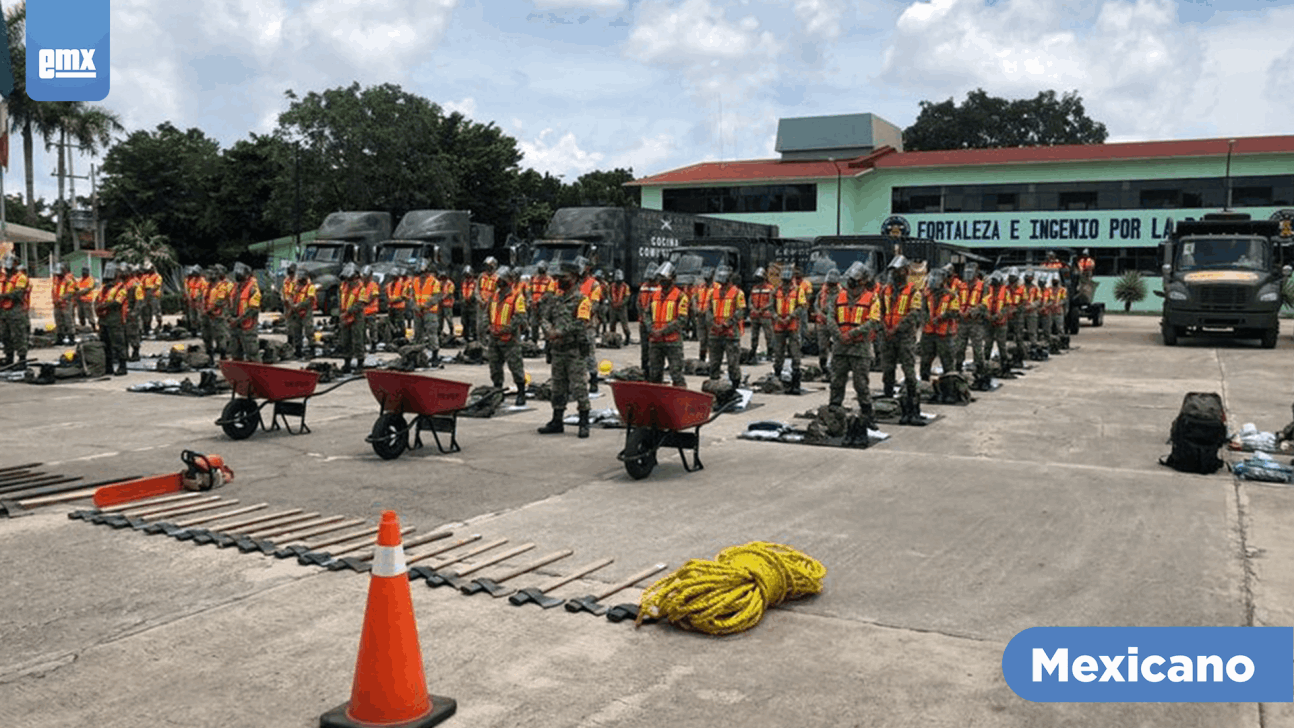 EMX-En Yucatán, Ejército alista Plan DN-III-E ante avance de huracán 'Grace'