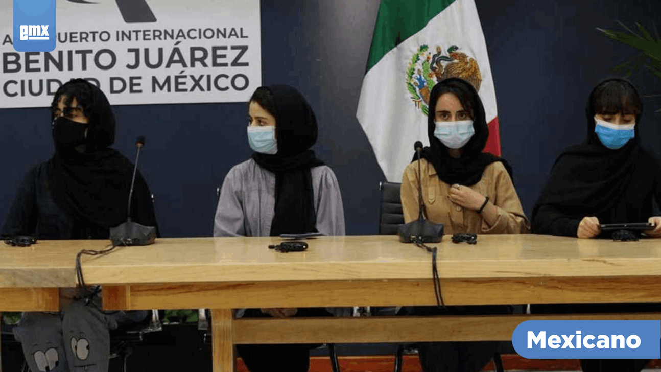 EMX-SRE da bienvenida a México a primeras refugiadas de Afganistán