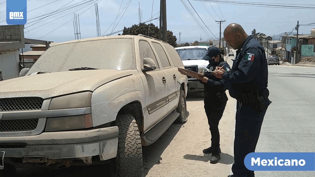 EMX-Notifican 582 vehículos abandonados en Ensenada