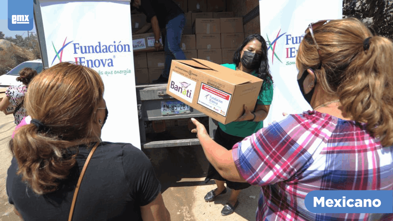 EMX-Apoya Fundación IEnova a familias vulnerables de El Descanso