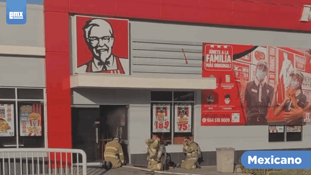 EMX-Conato de incendio en KFC del bulevar Insurgentes 