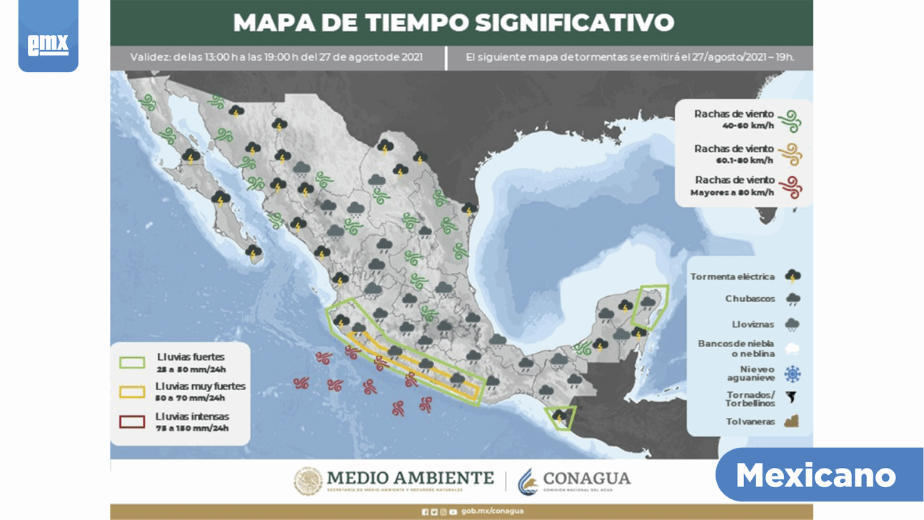 EMX-Prevén altas temperaturas para este fin de semana