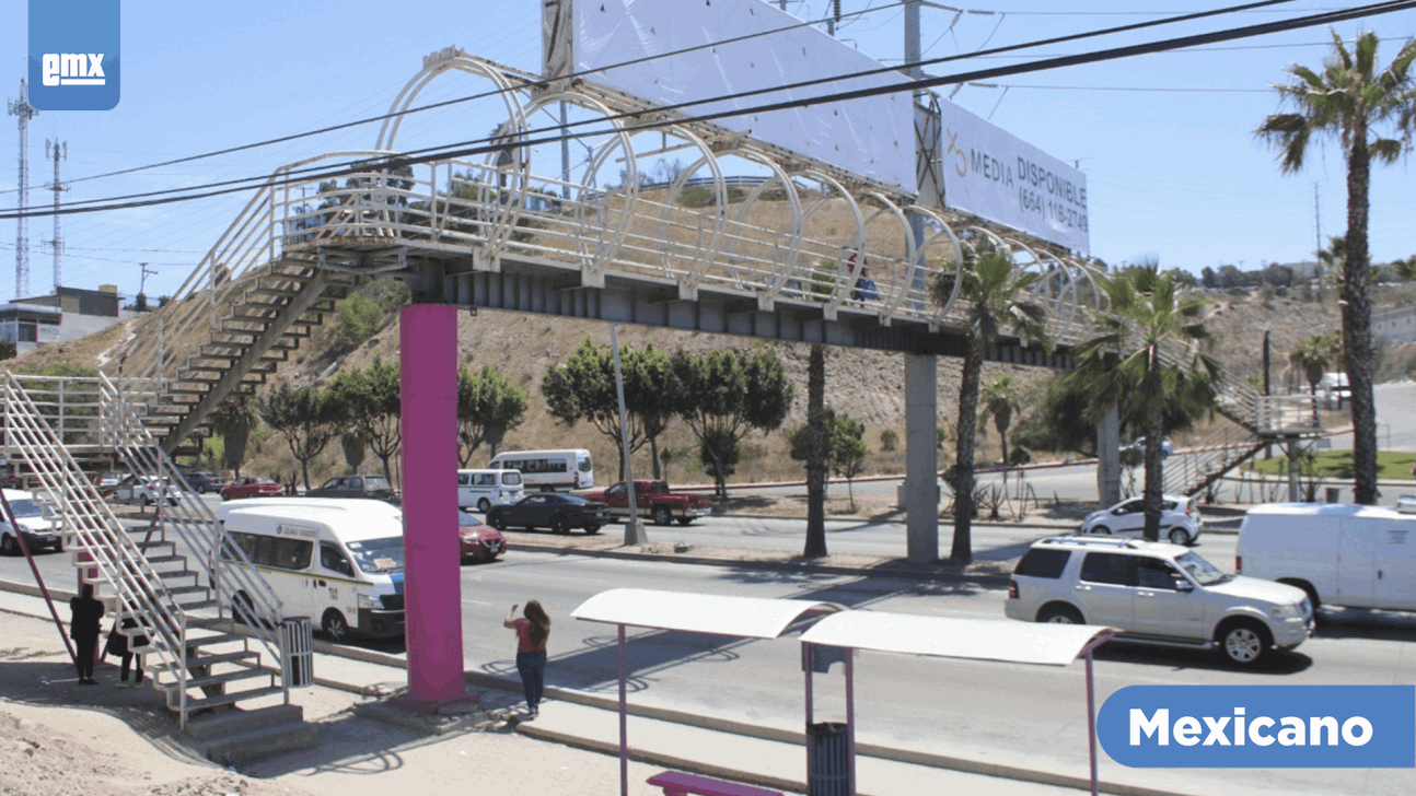 EMX-Revisarán puentes vehiculares y peatonales en Tijuana