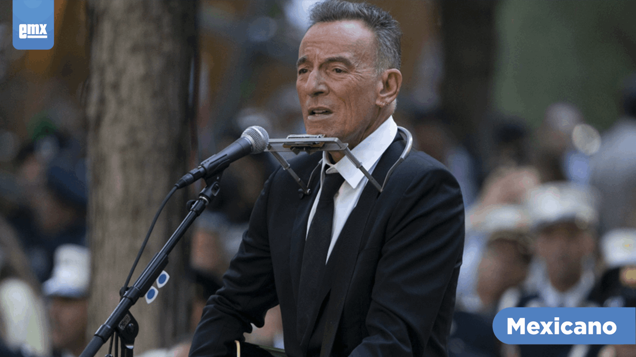 EMX-Bruce Springsteen realiza emotiva presentación en homenaje a víctimas del 11-S