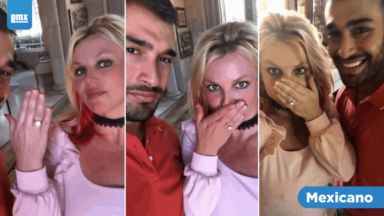 EMX-Britney Spears anunció su compromiso con Sam Asghari