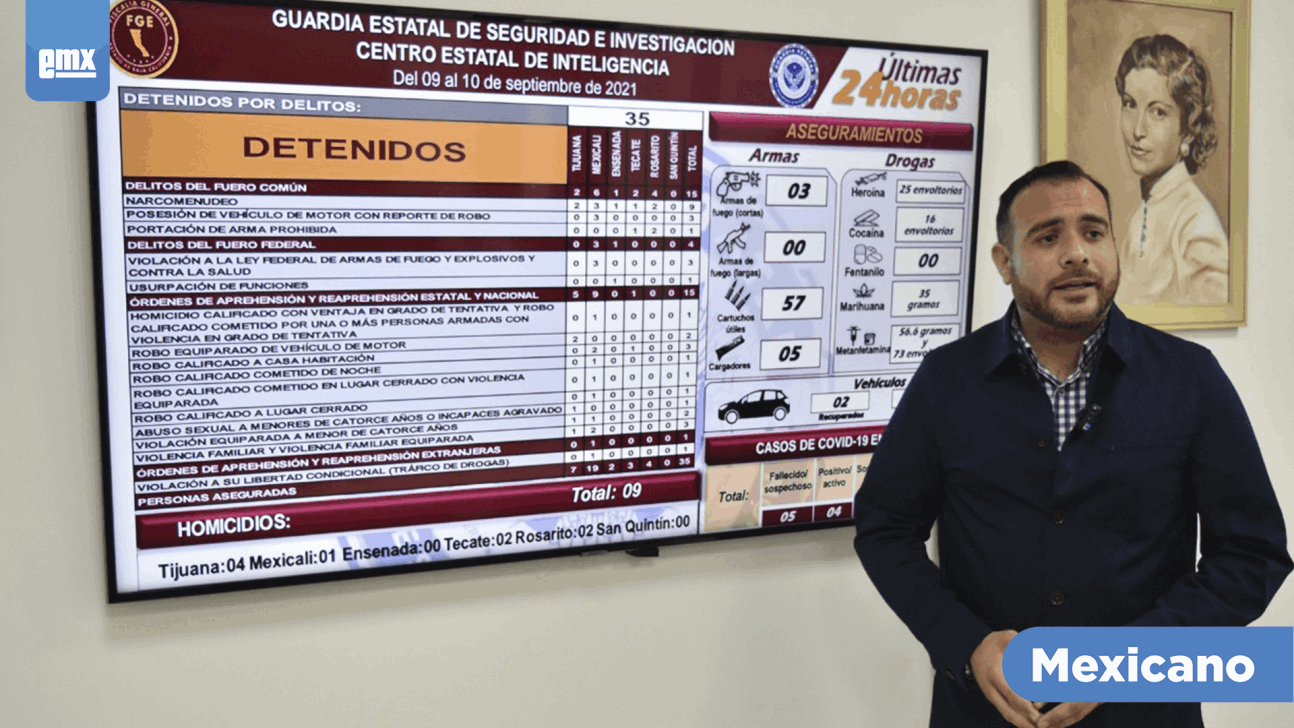 EMX-Detienen a líder de grupo criminal en el Valle de Guadalupe