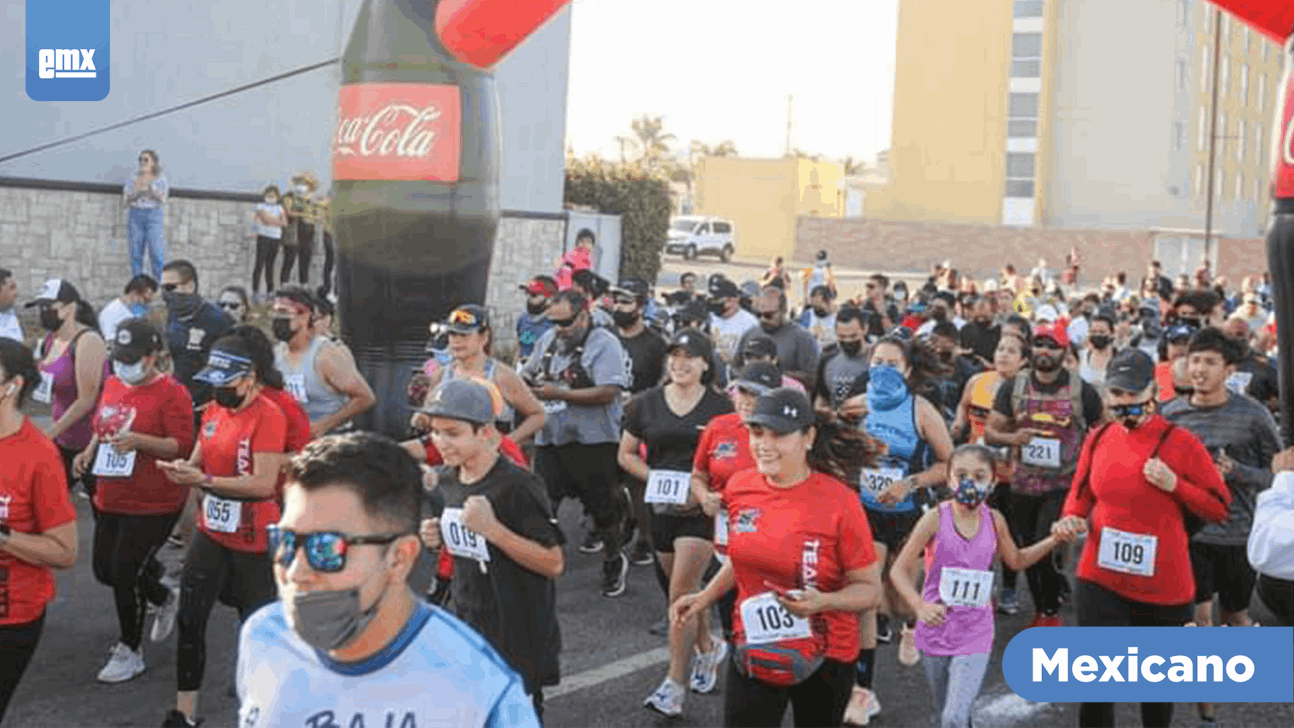 EMX-Convoca a 500 participantes Corriendo hacia la meta 5K